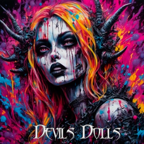 Devils Dolls  -  Color Painted babe 09 by bravomodels | Redbubble